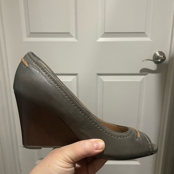 Splendid open toe wedges - Picture 4 of 6